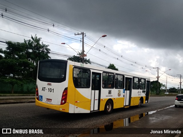 Empresa de Transportes Nova Marambaia AT-101 na cidade de Belém, Pará, Brasil, por Jonas Miranda. Número da foto: #11084277.