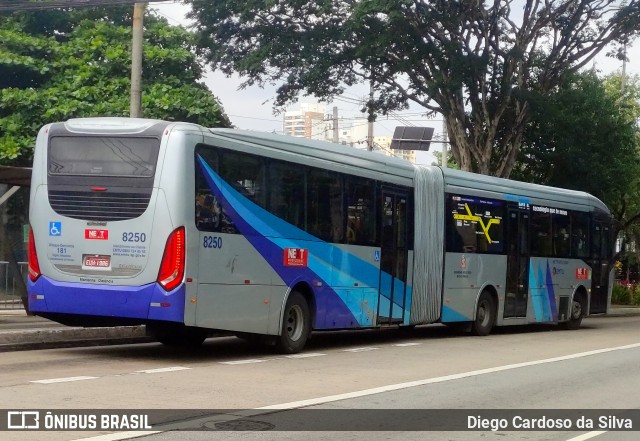 Next Mobilidade - ABC Sistema de Transporte 8250 na cidade de São Paulo, São Paulo, Brasil, por Diego Cardoso da Silva. ID da foto: 11084795.