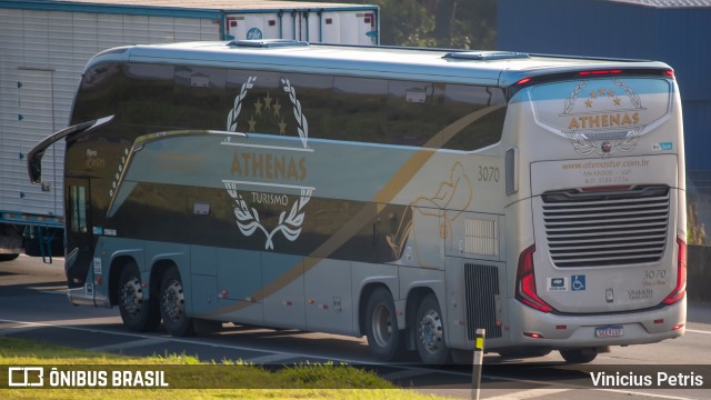 Athenas Turismo 3070 na cidade de Joinville, Santa Catarina, Brasil, por Vinicius Petris. Número da foto: #11085540.