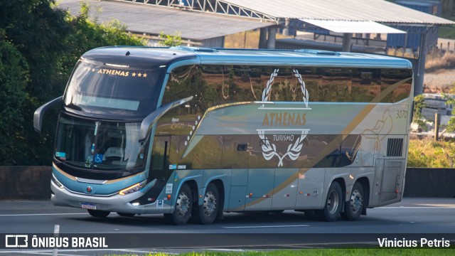 Athenas Turismo 3070 na cidade de Joinville, Santa Catarina, Brasil, por Vinicius Petris. ID da foto: 11085537.