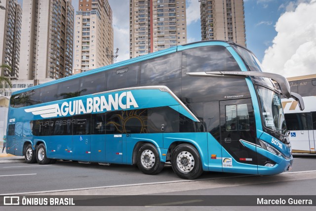 Viação Águia Branca 50790 na cidade de Barueri, São Paulo, Brasil, por Marcelo Guerra. Número da foto: #11084311.