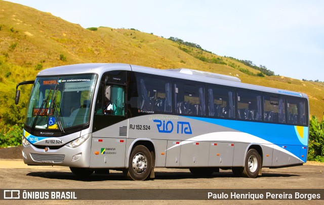 Rio Ita RJ 152.524 na cidade de Paracambi, Rio de Janeiro, Brasil, por Paulo Henrique Pereira Borges. Número da foto: #11086019.