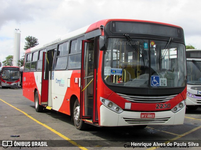 Expresso CampiBus 2230 na cidade de Campinas, São Paulo, Brasil, por Henrique Alves de Paula Silva. Número da foto: #11086217.