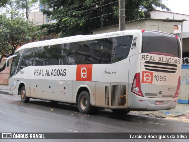 Real Alagoas de Viação 1095 na cidade de Belo Horizonte, Minas Gerais, Brasil, por Tarcisio Rodrigues da Silva. ID da foto: 11084720.