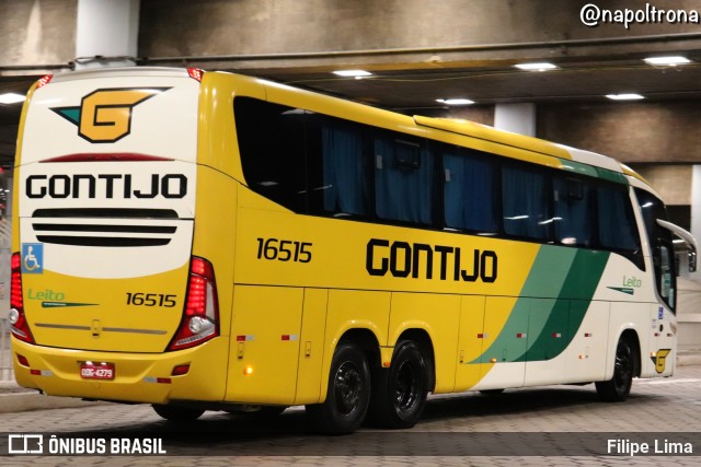 Empresa Gontijo de Transportes 16515 na cidade de Belo Horizonte, Minas Gerais, Brasil, por Filipe Lima. Número da foto: #11130898.