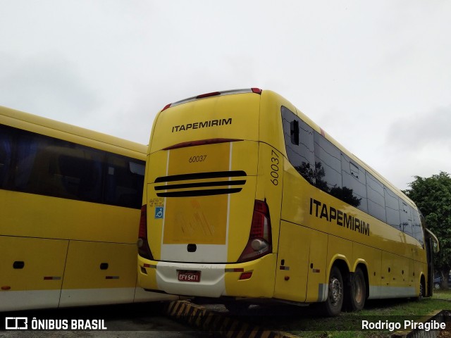 Viação Itapemirim 60037 na cidade de Santo André, São Paulo, Brasil, por Rodrigo Piragibe. Número da foto: #11130699.