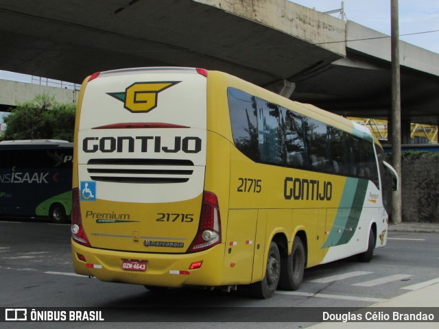 Empresa Gontijo de Transportes 21715 na cidade de Belo Horizonte, Minas Gerais, Brasil, por Douglas Célio Brandao. ID da foto: 11131214.