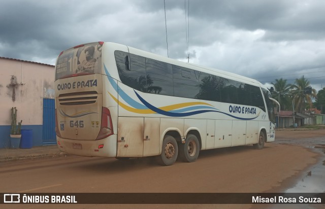 Viação Ouro e Prata 646 na cidade de Xinguara, Pará, Brasil, por Misael Rosa Souza. Número da foto: #11130179.