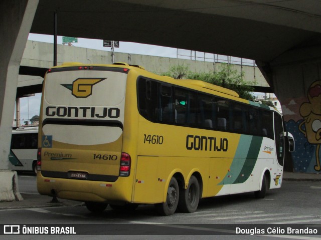 Empresa Gontijo de Transportes 14610 na cidade de Belo Horizonte, Minas Gerais, Brasil, por Douglas Célio Brandao. Número da foto: #11130711.