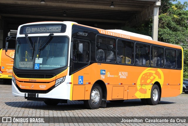 Empresa de Transportes Braso Lisboa A29093 na cidade de Rio de Janeiro, Rio de Janeiro, Brasil, por Josenilton  Cavalcante da Cruz. Número da foto: #11131778.