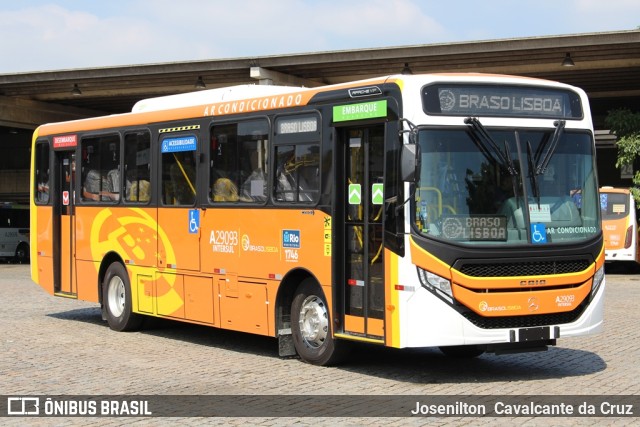 Empresa de Transportes Braso Lisboa A29093 na cidade de Rio de Janeiro, Rio de Janeiro, Brasil, por Josenilton  Cavalcante da Cruz. Número da foto: #11131811.