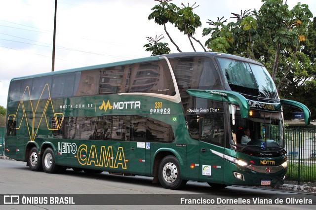 Viação Motta 231 na cidade de São Paulo, São Paulo, Brasil, por Francisco Dornelles Viana de Oliveira. ID da foto: 11130254.