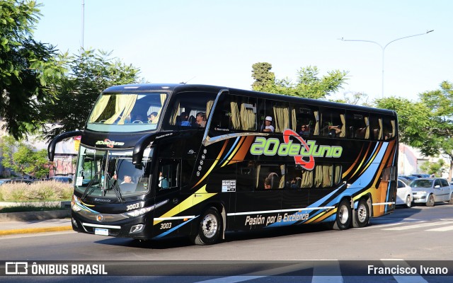 Transporte de Pasajeros 20 de Junio 3003 na cidade de Ciudad Autónoma de Buenos Aires, Argentina, por Francisco Ivano. ID da foto: 11132344.