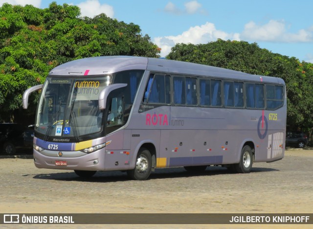 Rota Transportes Rodoviários 6725 na cidade de Vitória da Conquista, Bahia, Brasil, por JGILBERTO KNIPHOFF. ID da foto: 11131462.