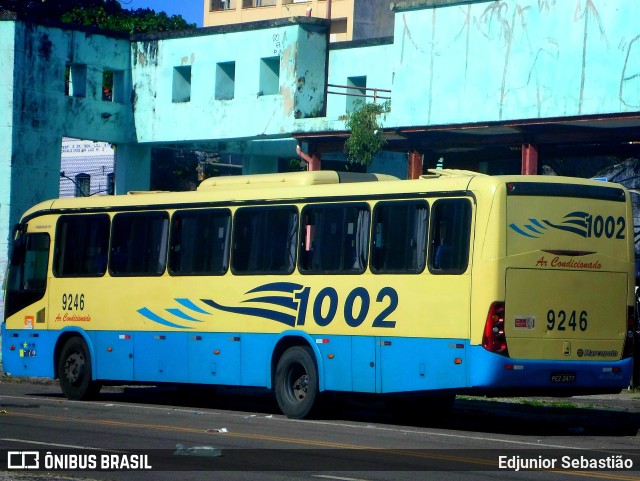 Expresso 1002 9246 na cidade de Recife, Pernambuco, Brasil, por Edjunior Sebastião. ID da foto: 11130523.