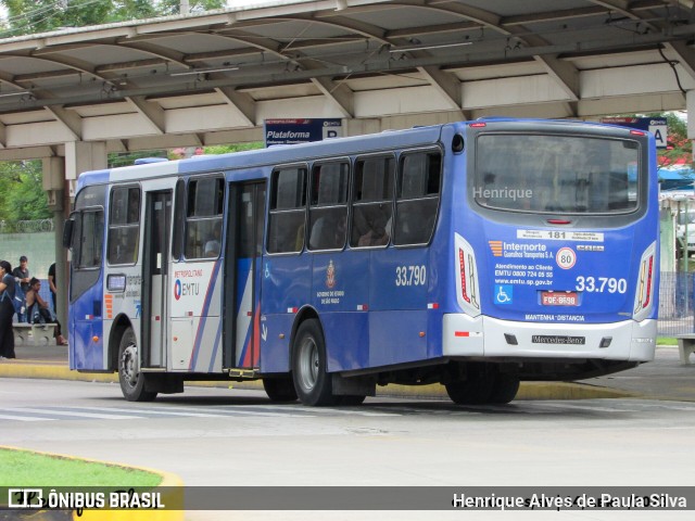 Guarulhos Transportes 33.790 na cidade de Guarulhos, São Paulo, Brasil, por Henrique Alves de Paula Silva. Número da foto: #11130883.