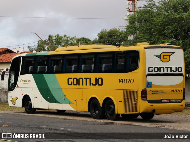 Empresa Gontijo de Transportes 18470 na cidade de Teresina, Piauí, Brasil, por João Victor. ID da foto: 11134582.