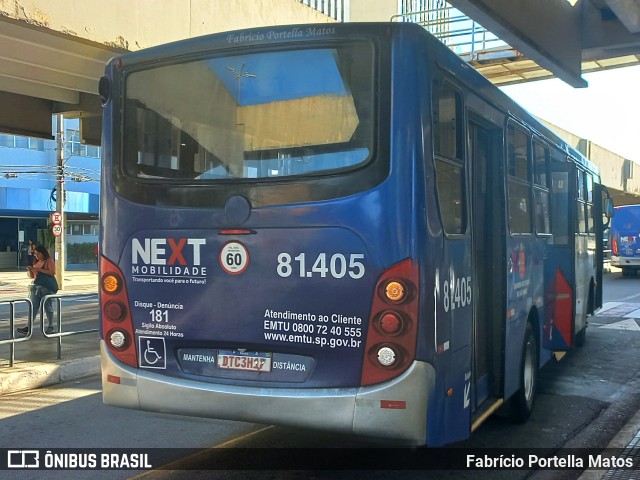 Next Mobilidade - ABC Sistema de Transporte 81.405 na cidade de São Caetano do Sul, São Paulo, Brasil, por Fabrício Portella Matos. ID da foto: 11134352.