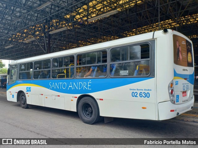 Viação Vaz 02 630 na cidade de Santo André, São Paulo, Brasil, por Fabrício Portella Matos. ID da foto: 11134190.