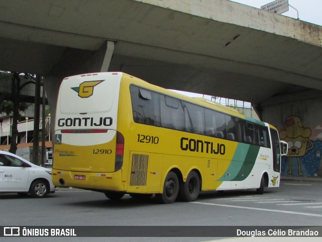 Empresa Gontijo de Transportes 12910 na cidade de Belo Horizonte, Minas Gerais, Brasil, por Douglas Célio Brandao. ID da foto: 11133904.