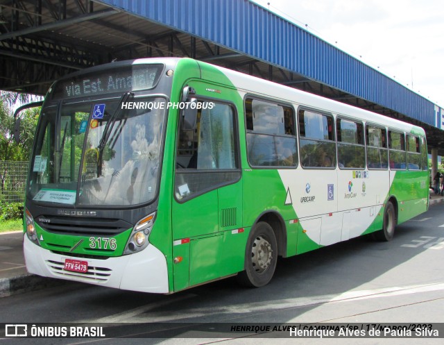VB Transportes e Turismo 3176 na cidade de Campinas, São Paulo, Brasil, por Henrique Alves de Paula Silva. Número da foto: #11134683.