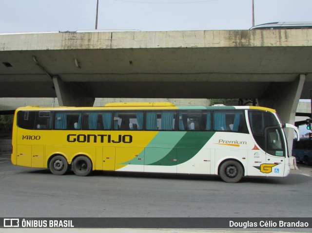 Empresa Gontijo de Transportes 14100 na cidade de Belo Horizonte, Minas Gerais, Brasil, por Douglas Célio Brandao. ID da foto: 11133169.