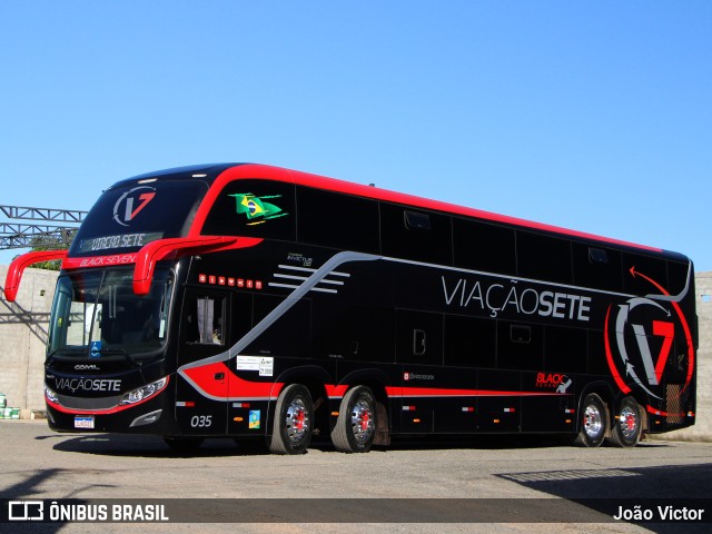 Viação Sete 035 na cidade de Teresina, Piauí, Brasil, por João Victor. Número da foto: #11134956.