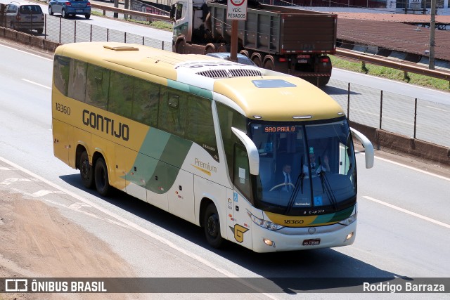 Empresa Gontijo de Transportes 18360 na cidade de Belo Horizonte, Minas Gerais, Brasil, por Rodrigo Barraza. ID da foto: 11134470.