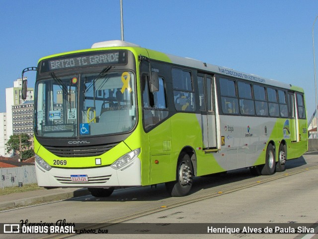 Itajaí Transportes Coletivos 2069 na cidade de Campinas, São Paulo, Brasil, por Henrique Alves de Paula Silva. Número da foto: #11133320.