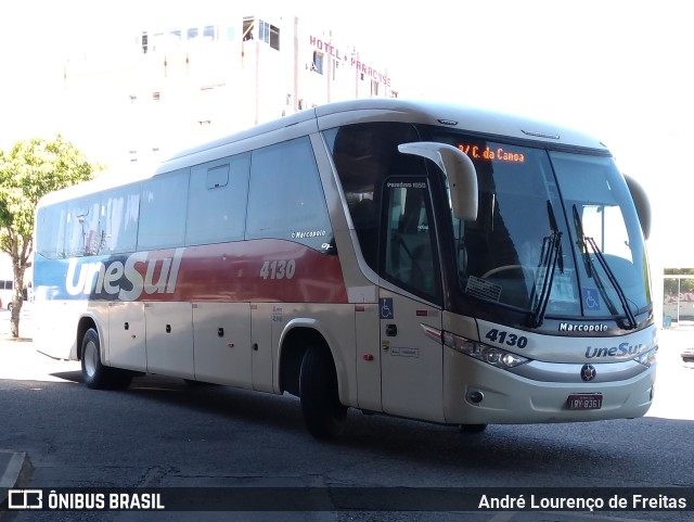 Unesul de Transportes 4134 na cidade de Capão da Canoa, Rio Grande do Sul, Brasil, por André Lourenço de Freitas. Número da foto: #11133029.