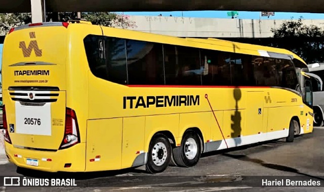 Viação Itapemirim 20576 na cidade de Belo Horizonte, Minas Gerais, Brasil, por Hariel Bernades. Número da foto: #11134811.