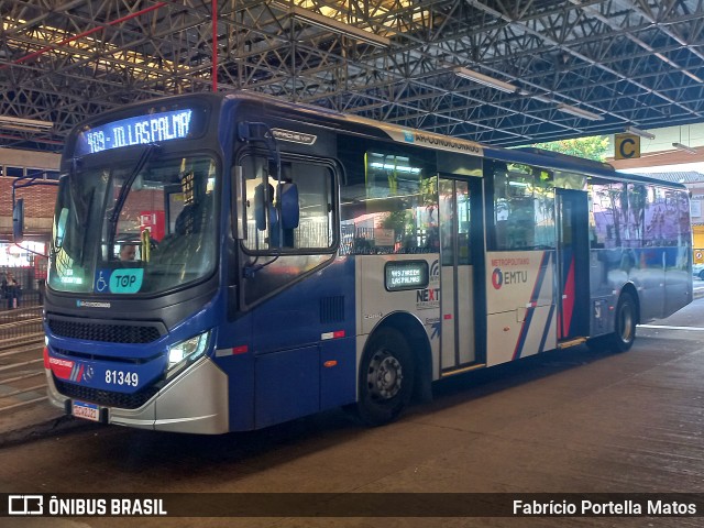 Next Mobilidade - ABC Sistema de Transporte 81.349 na cidade de Santo André, São Paulo, Brasil, por Fabrício Portella Matos. Número da foto: #11134269.