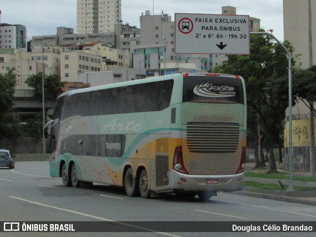 Arte Transportes e Turismo 12000 na cidade de Belo Horizonte, Minas Gerais, Brasil, por Douglas Célio Brandao. Número da foto: #11134503.