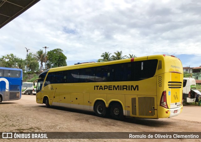 Viação Itapemirim 60003 na cidade de São Luís, Maranhão, Brasil, por Romulo de Oliveira Clementino. Número da foto: #11133845.