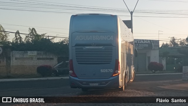 Viação Águia Branca 50570 na cidade de Cruz das Almas, Bahia, Brasil, por Flávio  Santos. Número da foto: #11133313.