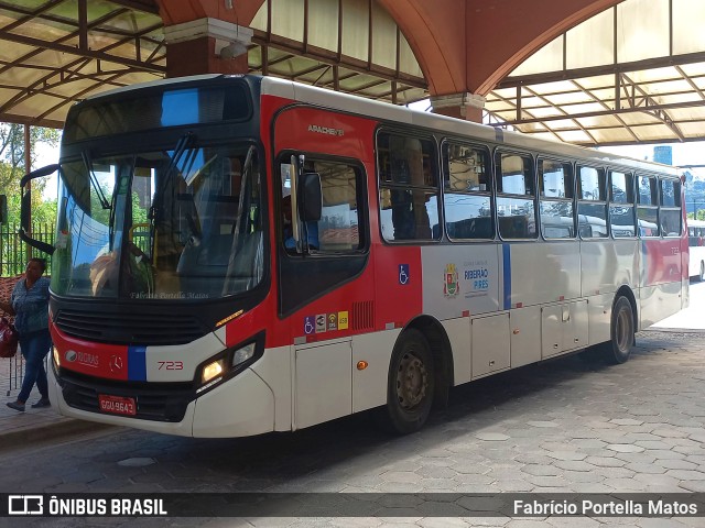 Rigras Transporte Coletivo e Turismo 723 na cidade de Ribeirão Pires, São Paulo, Brasil, por Fabrício Portella Matos. ID da foto: 11134676.