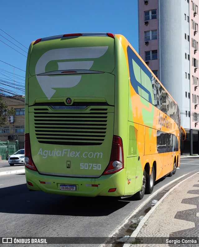 Viação Águia Branca 50750 na cidade de Vitória, Espírito Santo, Brasil, por Sergio Corrêa. Número da foto: #11135508.