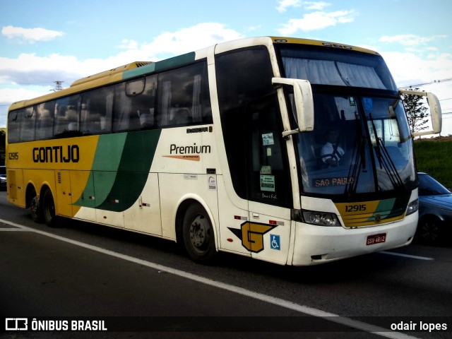 Empresa Gontijo de Transportes 12915 na cidade de Caçapava, São Paulo, Brasil, por odair lopes. Número da foto: #11137799.