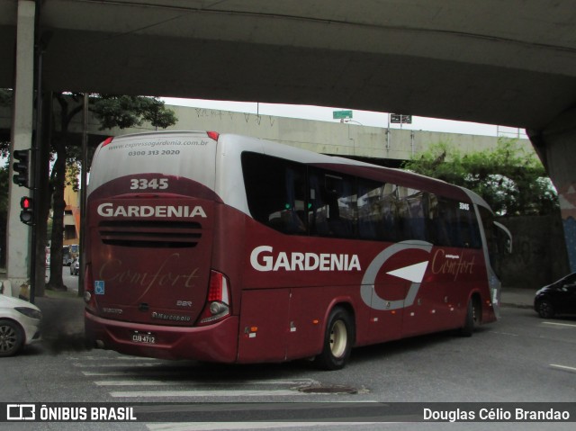 Expresso Gardenia 3345 na cidade de Belo Horizonte, Minas Gerais, Brasil, por Douglas Célio Brandao. Número da foto: #11136360.