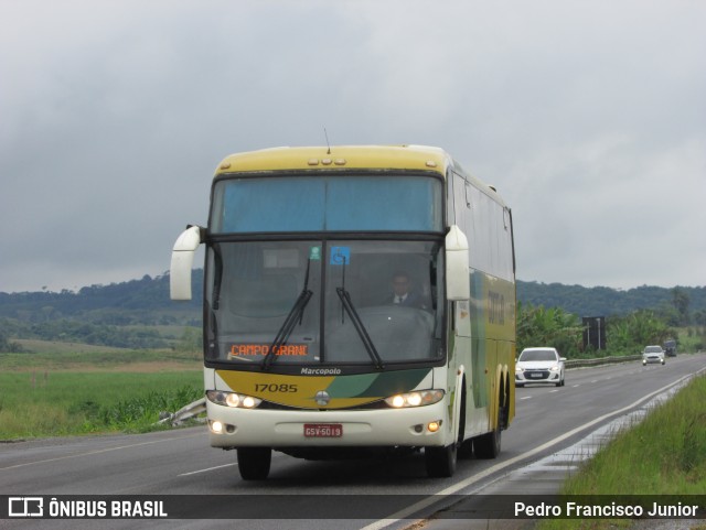 Empresa Gontijo de Transportes 17085 na cidade de Escada, Pernambuco, Brasil, por Pedro Francisco Junior. ID da foto: 11137445.