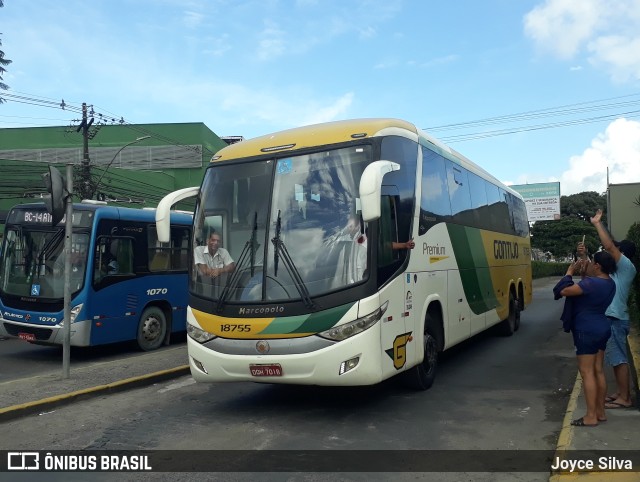 Empresa Gontijo de Transportes 18755 na cidade de Itá, Santa Catarina, Brasil, por Joyce Silva. Número da foto: #11135415.