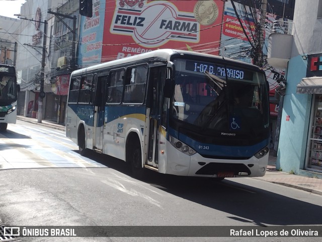 Viação Curuçá 01 243 na cidade de Santo André, São Paulo, Brasil, por Rafael Lopes de Oliveira. Número da foto: #11135503.