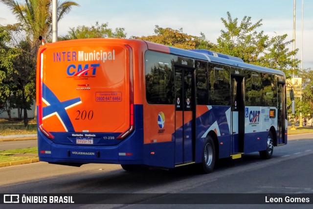 CMT - Consórcio Metropolitano Transportes 200 na cidade de Cuiabá, Mato Grosso, Brasil, por Leon Gomes. Número da foto: #11135809.