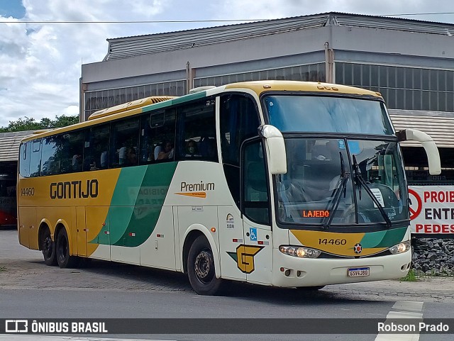 Empresa Gontijo de Transportes 14460 na cidade de São José dos Campos, São Paulo, Brasil, por Robson Prado. ID da foto: 11136226.