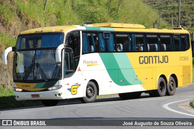 Empresa Gontijo de Transportes 17365 na cidade de Piraí, Rio de Janeiro, Brasil, por José Augusto de Souza Oliveira. ID da foto: 11137509.