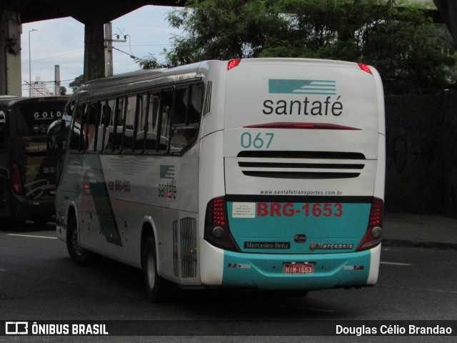 Santa Fé Transportes 067 na cidade de Belo Horizonte, Minas Gerais, Brasil, por Douglas Célio Brandao. Número da foto: #11136981.