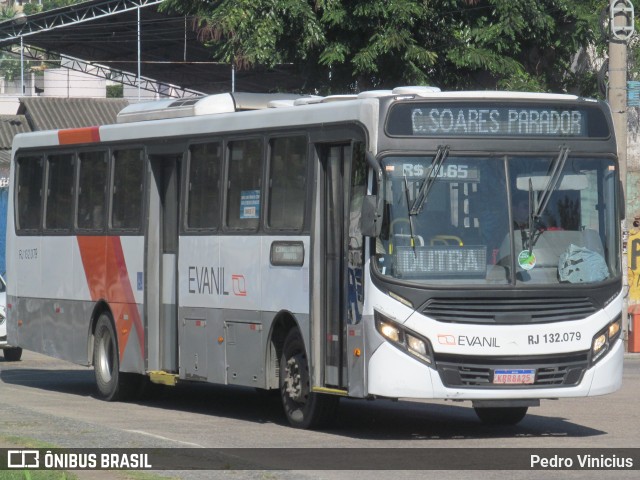 Evanil Transportes e Turismo RJ 132.079 na cidade de Nova Iguaçu, Rio de Janeiro, Brasil, por Pedro Vinicius. Número da foto: #11136305.