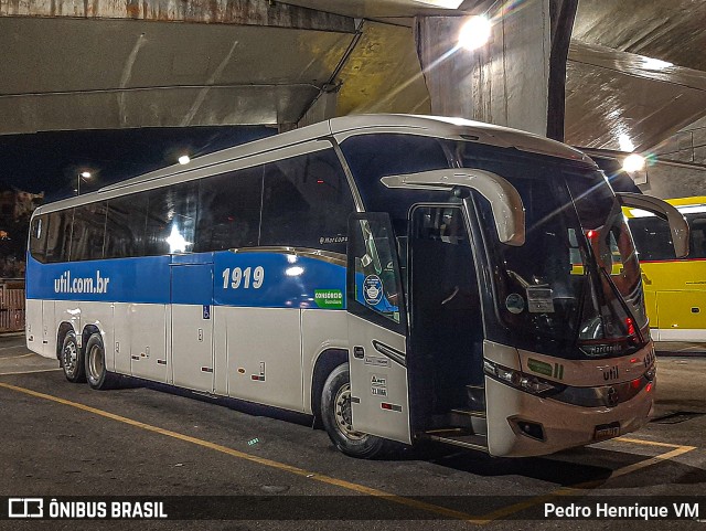 UTIL - União Transporte Interestadual de Luxo 1919 na cidade de Belo Horizonte, Minas Gerais, Brasil, por Pedro Henrique VM. ID da foto: 11135922.