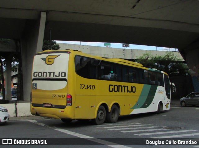 Empresa Gontijo de Transportes 17340 na cidade de Belo Horizonte, Minas Gerais, Brasil, por Douglas Célio Brandao. ID da foto: 11139744.