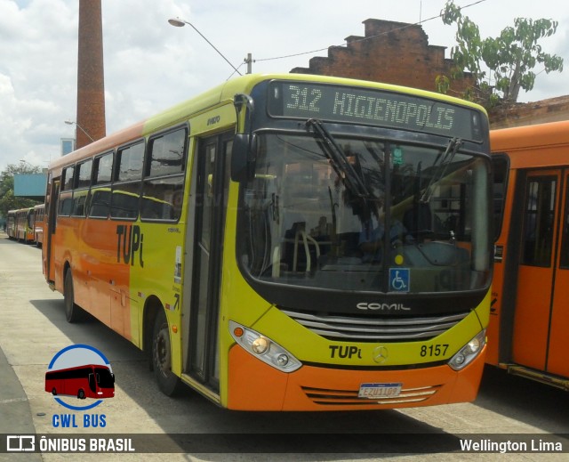 TUPi Transportes Urbanos Piracicaba 8157 na cidade de Piracicaba, São Paulo, Brasil, por Wellington Lima. Número da foto: #11139494.